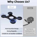 Magnetic No-Drill Car Mount for Starlink Mini – 2025 New Version - Image 4