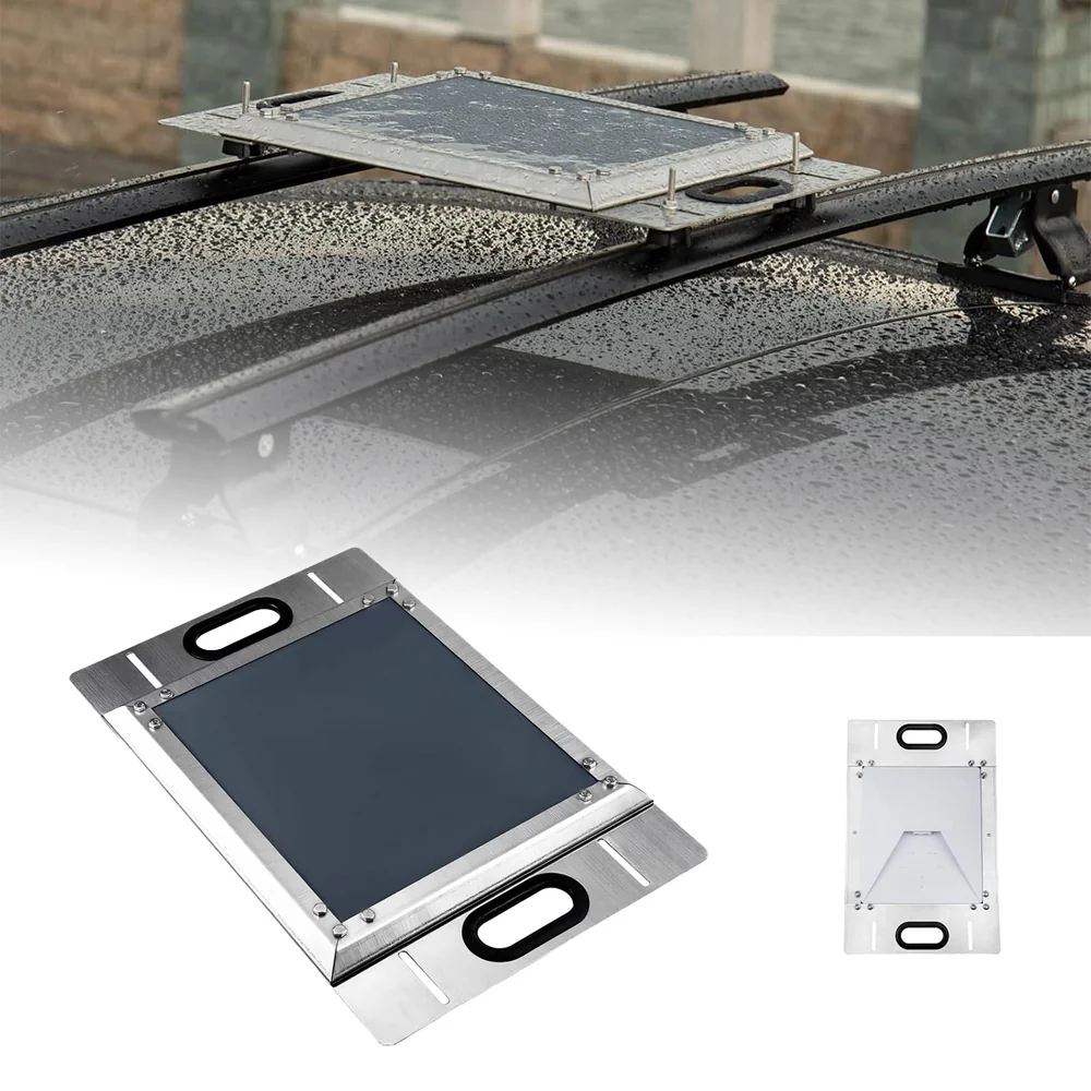 a7 Starlink Mini T-Slot Roof Rack Mount with Stainless Steel Frame & PC Shell Cover - Kuva 1