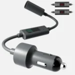 12V to 24V DC Step Up Converter with 60W Car Cigarette Lighter Adapter for Starlink Mini