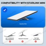 12V to 24V DC Step Up Converter with 60W Car Cigarette Lighter Adapter for Starlink Mini - Imagen 5