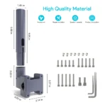 Heavy-Duty Aluminum Alloy Pole Mount for Starlink Mini – For RV, Roof & Ladder - Image 2