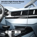 Starlink Mini Car Adapter 12V/24V to 30V DC Step-Up Converter with Digital Voltage Display & Power Switch - Зображення 3
