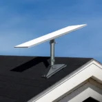 Starlink Gen 3 Adjustable Roof Pivot Mounting Kit with 0–90° Tilt, 5.5"x8.8" Stable Base, Heavy-Duty Aluminum Alloy, Fits Tile, Shingle & Flat Roofs, Starlink Gen 3 Accessories