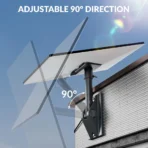 Starlink Gen 3 Adjustable Roof Mounting Kit with 0–90° Tilt, 5.5"x8.8" Stable Base, Heavy-Duty Aluminum , Fits Tile, Shingle & Flat Roofs, Starlink Gen 3 Accessories - Зображення 2