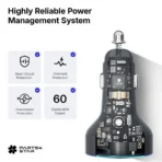 Starlink Mini Car Adapter12V/24V to 30V DC Step-Up Converter, 30W USB-C Car Charger with Blue Indicator Light, Starlink Mini Accessories - 6 kép