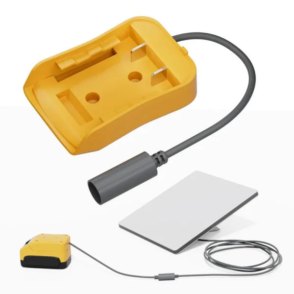 Starlink Mini DeWalt 20V Battery Adapter with DC5521 Female Power Cable